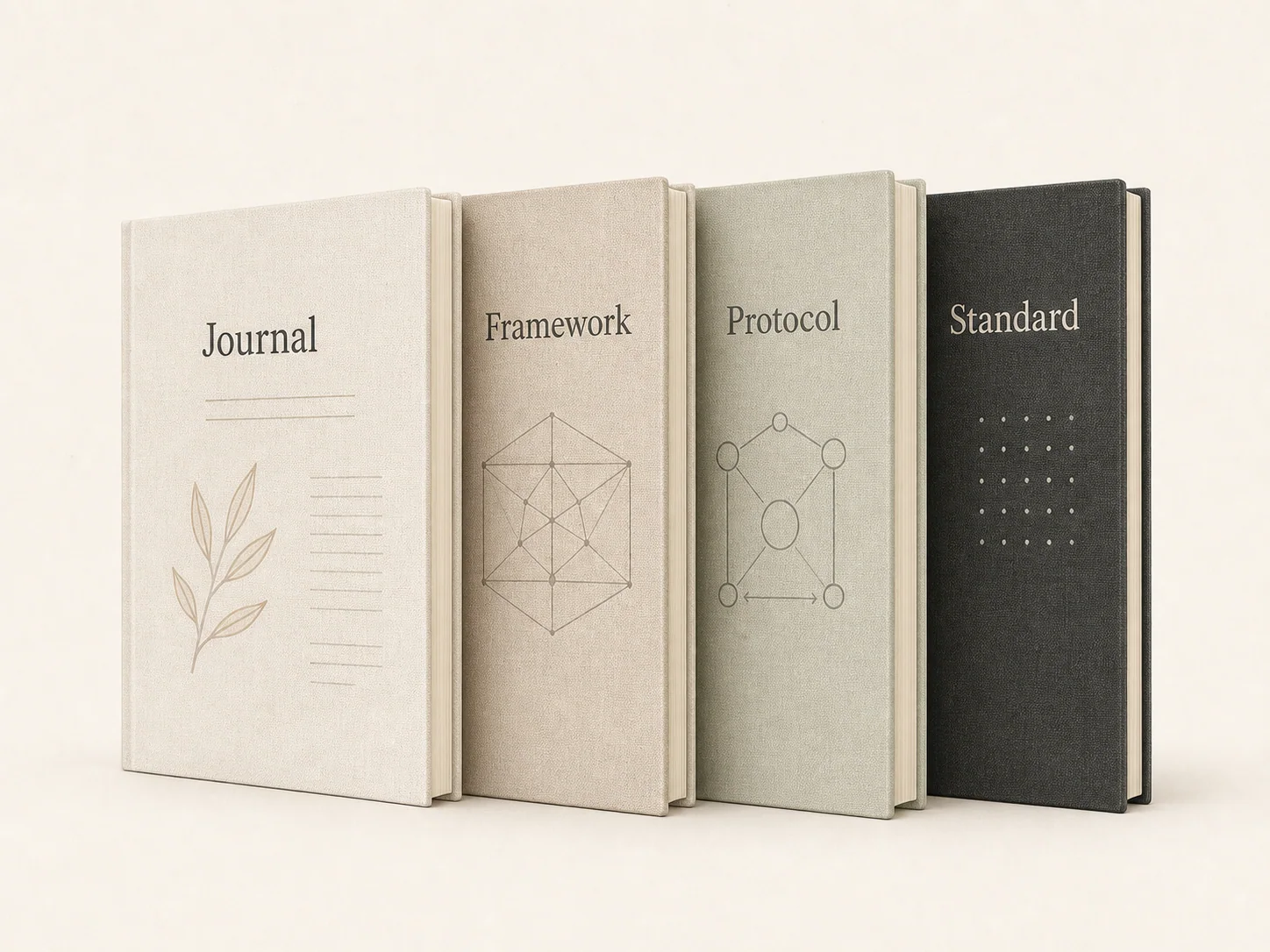ชุดสมุด Journal, Framework, Protocol และ Standard